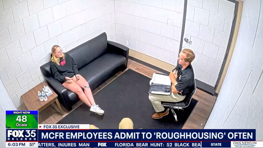 Kaylee Bradley is accused of taking the rookie's phone and videotaping the assault.